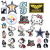 Parche de Tela Bordado de Animal de Dibujos Animados de Cachorro Lindo Insignia de Marca Moderna Parche de Moda Parche Ropa DIY Estrella de Cinco Puntas Gatito
