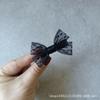 Original Sweet Small Month Baby All-inclusive Pequeno Grampo de Cabelo Renda Pequeno Laço Mini Grampo de Cabelo Bico de Pato Clipe Lateral