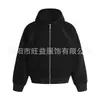 Nuevo Cardigan de Punto con Cremallera y Capucha Casual Holgado Versátil para Venta Directa de Comercio Exterior