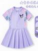 Traje de baño nuevo para niños 2024 Niñas Traje de baño con falda Siomatic Verano Niñas Junior de tamaño mediano Natación de entrenamiento