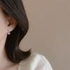 Aretes de Flores para Mujer, Diseño Nicho, Aretes de Pétalos de Cristal de Verano, Nuevos Aretes de Zirconia Super Flash al por Mayor
