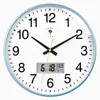 Reloj Polaris Reloj de Pared para Sala de Estar Reloj de Pared Simple Hogareño Silencioso Reloj Moderno Electrónico de Cuarzo Creativo