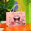 Nueva Bolsa Tote de Fieltro de Dibujos Animados Regalo de Cumpleaños de Alto Valor Bolsa de Regalo de Fieltro Evento Festivo Favor de Fiesta de Fieltro