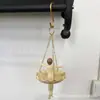 Bestseller transfronterizo: Maceta colgante con diseño de falda para decoración de jardín, adorno de artesanía de resina