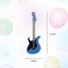 Acrílico Doble Cara Festival de Música Instrumento Musical Serie Guitarra Colgante Llavero DIY Pendientes Pasador Accesorios