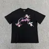 Camiseta Corteiz Série Alcatraz Manga Curta Logo Letra Estampada Gola Redonda Manga Curta