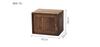 Gabinete a Cuadros de Madera Maciza Estantería Pequeña Estante de Almacenamiento Combinación Libre Piso Simple Lujo Ligero Japonés Estantería Multifuncional