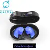 Tampões de ouvido de silicone para natação tampões de ouvido espirais Embalado Atacado à prova d'água para adultos e crianças prendedor de nariz kit de tampões de ouvido acessórios de natação