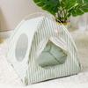 Tenda para gatos Cat Nest Summer, canil semifechado, quatro estações, universal, confortável, tenda para gatos, removível e lavável, suprimentos para animais de estimação