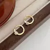 Pendientes de Aro Lisos con Circonita para Mujer, Pendientes de Aro Pequeños de Alta Gama, Nuevo Estilo Caliente 2026, Joyería Circular Única y Elegante para Orejas
