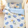 Funda Nórdica Infantil Pieza Única 100% Algodón Puro Guardería Niñas Siesta 120x150x200 Juego de Funda Nórdica para Bebé