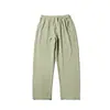 Pantalones de Primavera y Verano para Niños estilo ins de Hong Kong Modernos estilo Japonés Sueltos Rectos Colgante Pierna Ancha Seda de Hielo Casual Pantalones de Piso