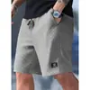 Shorts Casuais Esportivos Masculinos Europeus e Americanos Transfronteiriços, Versátil de Verão Tamanho Grande Solto de Cinco Pontos, Shorts Masculinos de Secagem Rápida com Estampa de Abacaxi
