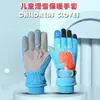 Guantes de Esquí para Niños y Adultos de Otoño e Invierno para Hombres y Mujeres Dibujos Animados para Jugar al Aire Libre Cálidos de Invierno Forrados de Felpa Engrosados Impermeables Antideslizantes