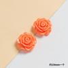 Accesorios de resina de rosas de colores simulados, pegamento en crema, horquilla para el cabello hecha a mano, material de parche de joyería