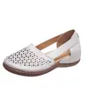 Comercio exterior nuevo 2021 deseo moda sandalias mujer Baotou hueco 40-43 talla grande cuña zapatos de mujer outlet de fábrica