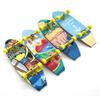 Finger Land Chong Board Patineta de Punta de Dedo de Arce Mini Tabla Big Fish Modelo de Juguete Creativo Regalo Personalizado para Niños