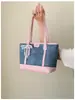 Bolso Grande de Gran Capacidad para Mujer 2026 Nueva Moda Bolso de Hombro para Viajar Sensación de Alta Gama Bolso Tote de Mezclilla