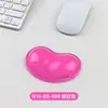 G14 Mouse Pad de Pulso de Cristal Formato de Coração Criativo Pulso de Silicone Pad de Pulso Mouse Pad Fofo Venda por Atacado de Fábrica