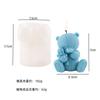 Molde de vela de aromaterapia de urso transfronteiriço, fabricantes de moldes para decoração de bolos, moldes de gesso por atacado, enfeites para casa