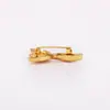 Broche Metálico de Peixe Dourado Corsage Vintage Fashionável Fecho Acessório para Roupa Pino Antiderrapante