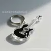 Chaveiro Pingente Transfronteiriço Acrílico 2D Criativo Instrumento Musical Guitarra Simples Feminino Estilo Ins Violino