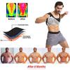 Europa e Estados Unidos transfronteiriços colete de moletom plus size plástico roupas esportivas para corrida fitness abdominal gerenciador de corpo atacado