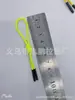Cuerda elástica de aleación de color spot para cremallera, tirador de cuerda, tirador de cremallera, tirador para prenda, equipaje, manija de cola