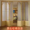 Puerta plegable de aleación de aluminio sin piso Menggu, Puerta divisoria para balcón, baño, inodoro y aseo, Al por mayor y hecha a medida