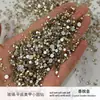 Rhinestones Grandes en Forma de Abanico, Rhinestones de Colores, Rhinestones Sueltos Ab Planos Traseros Iridiscentes Deslumbrantes Transparentes, Decoraciones Brillantes para Uñas DIY