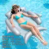 Rede Inflável de Frutas Abacaxi Desenho Animado com Quatro Tubos, Flutuador Aquático para Piscina, Rede de PVC Espessa para Brincadeiras Aquáticas, Novo Produto Transfronteiriço