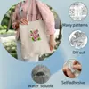 En Stock Patrón Floral Adhesivo para Coser Tela No Tejida Soluble en Agua Bordado DIY Papel para Bordar Estabilizador Se Disuelve en Agua Fría