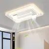Lámpara Ventilador sin Aspas 2025 Sala de Estar Dormitorio Dormitorio Principal Luz de Techo Iluminación Zhongshan Purificación de Aire para Toda la Casa Lámpara Ventilador de Techo