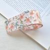 Tela nueva de flores de primavera con accesorios para el cabello hechos a mano, material para tocado y pasador, accesorios DIY, accesorios de lazo caseros