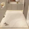 Felpudo de Entrada Estilo Coreano de Terciopelo Belga, Estilo Tronco, Alfombra de Entrada, Libre de Lavado, Resistente a la Suciedad, Felpudo de Entrada, Cortable