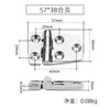 Bisagra de acero inoxidable 316, bisagra marina de 76 x 38 mm, accesorios para yates, herrajes marinos, bisagra de puerta, bisagra