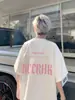 Camiseta de Algodón Puro Pesado de Manga Corta con Estampado de Moda para Niños, Nuevo Estilo de Verano Marca de Moda Holgada Casual Versátil Top de Manga Media