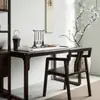 Nueva Mesa de Caligrafía Estilo Chino, Escritorio de Madera Maciza, Escritorio Sencillo para Escribir, Escritorio de Oficina, Mesa de Escritura, Mesa de Caligrafía y Pintura para el Hogar