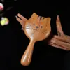 Peine de Uñas para Gato de Sándalo Dragón y Fénix de Alto Valor para Masaje de Meridianos del Cuero Cabelludo y la Cabeza en Casa Peine de Uñas para Mujeres