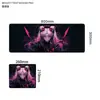 Alfombrilla de Ratón Luminosa, Alfombrilla Extra Grande RGB para Teclado de Gaming y E-Sports, Alfombrilla de Escritorio para Hombres y Mujeres, Alfombrilla de Teclado con Protección para la Muñeca, Antideslizante