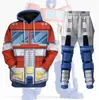 Cosplay Transformers Optimus Prime Bumblebee Movie Periférico Impresión 3D Moda Sudadera con Capucha para Hombre