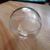 Decoración de Plástico Arreglo de Bola de Boda Bola Mall-Langer Venta al Por Mayor Acrílico Hueco Fábrica Bola CM 1002 Transparente