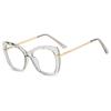 Gafas Jamie 9018 Europeas y Americanas Modernas de Corte Diamante Anti Luz Azul para Mujer Marco Completo de Tr90 Se Pueden Adaptar con Lentes Graduados