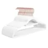 Percha de Terciopelo sin Costuras Multifuncional Antideslizante de Plástico Percha para Ropa Hogar Mágico Organizador de Acabado Percha para Ropa Tirante para Ropa