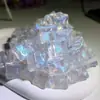 Cubito de Hielo Artificial de Hielo Falso Colorido para Fotografía, Cielo Estrellado Luminoso de Sirena, Destello Fino, Cubito de Hielo Artificial Hecho a Mano DIY, 15mm