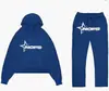 Sudadera con capucha de letras Hip Hop de moda europea y americana para hombre y mujer Conjunto de ropa deportiva Sudadera con capucha Hip Hop