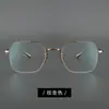 Série Business Moda Retrô Armação de Óculos de Titânio Ultraleve Armação Sm05229 Modelo Designer Pode Ser Equipado com Armação de Grau