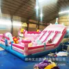 Castelo Inflável Grande Cênico Trampolim Infantil Novo Castelo Travesso Tobogã Grande Parede de Escalada Labirinto Chong Fora de Campo
