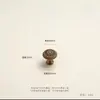 Puxadores Vintage de Liga de Alumínio Estilo Francês para Portas de Guarda-Roupa, Armários, Gavetas, Sapateiras, Móveis, Puxadores de Armário de Bronze Antigo Estilo Americano de Luxo Leve