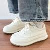 Zapatos Blancos para Mujer Primavera 2025 Nuevo Tenis Casuales Combinables Otoño Nuevo Zapatos Transpirables de Suela Gruesa Combinables